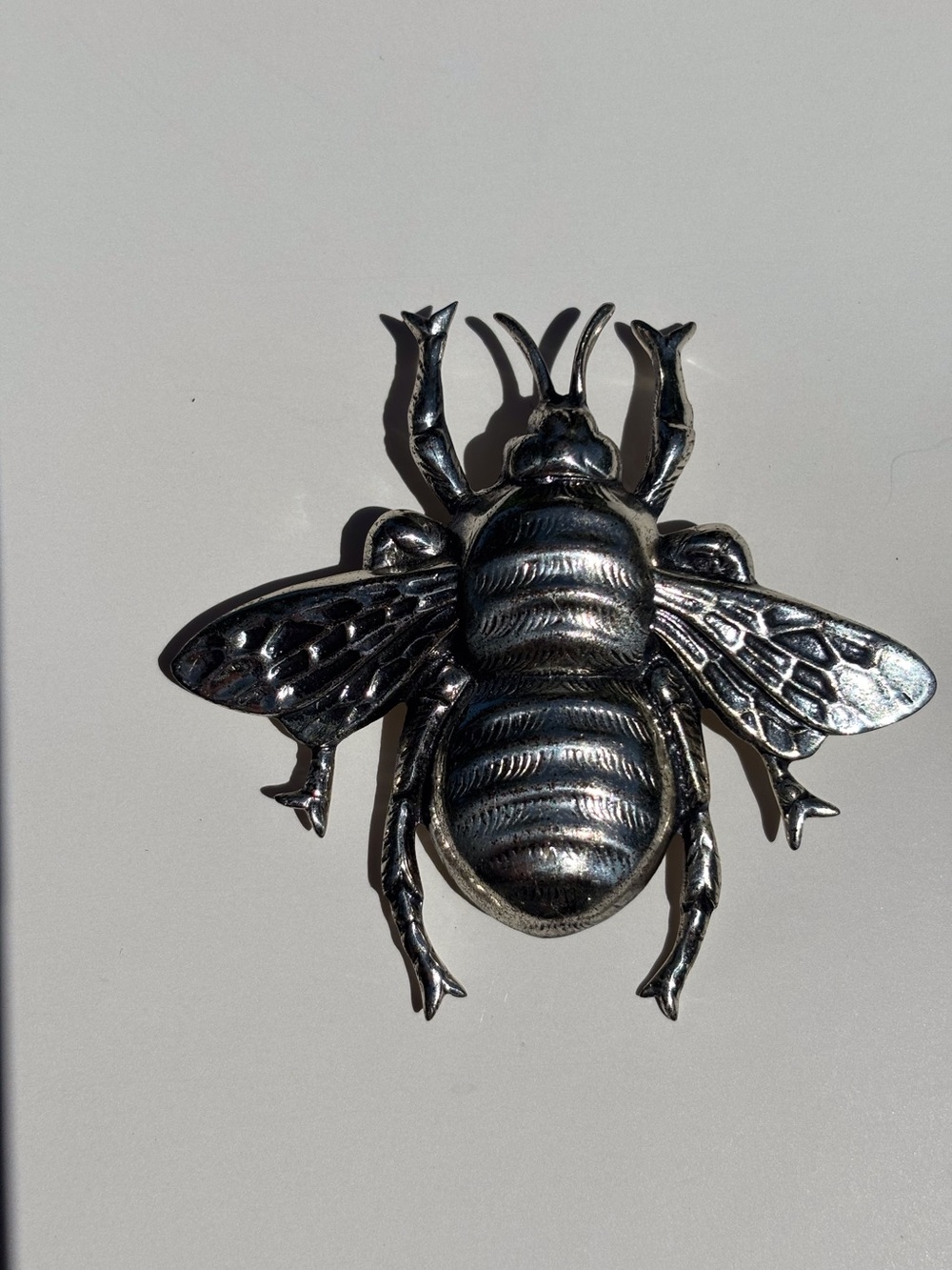 Danecraft Sterling insect or bumble bee brooch